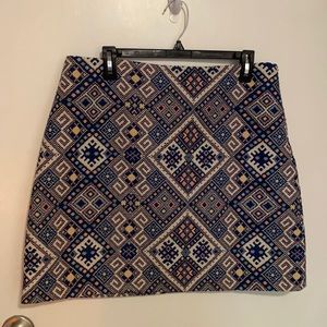 European Springfield Mini Skirt